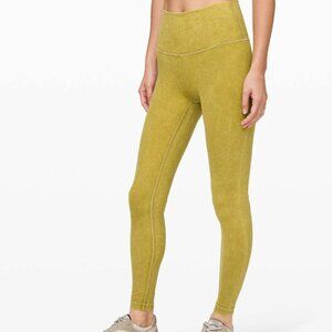 Lululemon Wunder Under High-Rise Tight *Snow Washed 28" Washed Grape Leaf Size 4